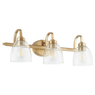 Reyes Three Light Vanity in Aged Brass (19|50603280)