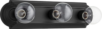 5049 Stepped Vanities Three Light Vanity in Textured Black (19|5049369)
