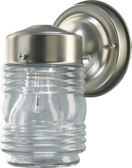 Jelly Jars One Light Wall Mount in Satin Nickel (19|501065)