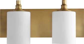 Celeste Two Light Vanity in Aged Brass (19|5009280)