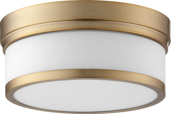 Celeste Two Light Ceiling Mount in Aged Brass (19|35091280)