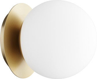 339 Globe Ceiling Mounts One Light Wall Mount in Aged Brass (19|339180)