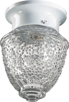 Ceiling Mounts White One Light Ceiling Mount in White (19|330566)