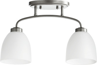 Reyes Two Light Ceiling Mount in Classic Nickel (19|3260264)