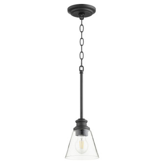 Dunbar One Light Pendant in Textured Black (19|30969)