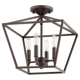 Gabriel Four Light Dual Mount in Oiled Bronze (19|3041386)