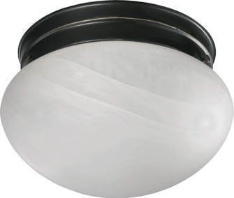 3021 Faux Alabaster Mushrooms Two Light Ceiling Mount in Old World (19|3021895)