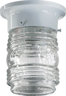 Jelly Jars One Light Ceiling Mount in White (19|300936)