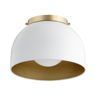 3004 Ceiling Mounts One Light Ceiling Mount in Studio White (19|3004118)