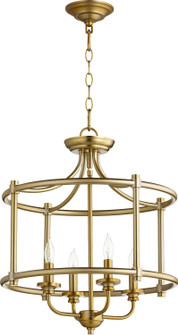 Rossington Four Light Dual Mount in Aged Brass (19|28221880)