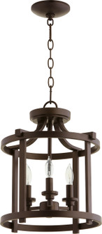 Lancaster Three Light Dual Mount in Oiled Bronze (19|28171386)
