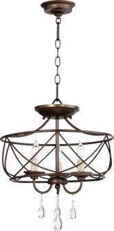 Cilia Three Light Dual Mount in Oiled Bronze (19|27161686)