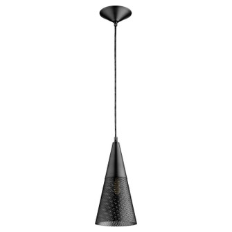 Mesh Cone Pendants One Light Pendant in Matte Black (19|131659)