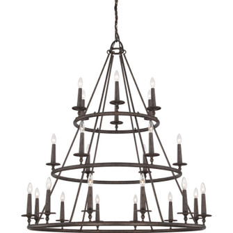 Voyager 24 Light Chandelier in Malaga (10|VYR5024ML)