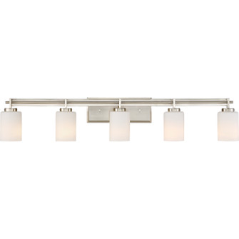 Taylor Five Light Bath Fixture in Brushed Nickel (10|TY8605BN)