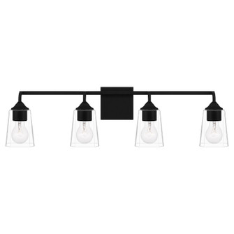 Thoresby Four Light Bath in Matte Black (10|THO8631MBK)