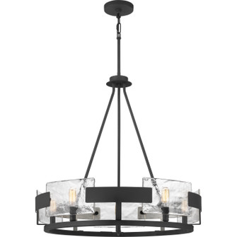 Stratum Five Light Chandelier in Royal Ebony (10|STM5005BA)