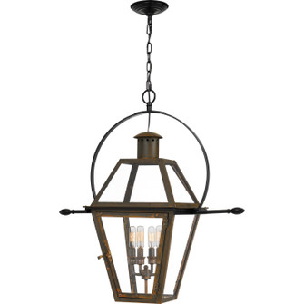 Rue De Royal Four Light Pendant in Industrial Bronze (10|RO2814IZ)