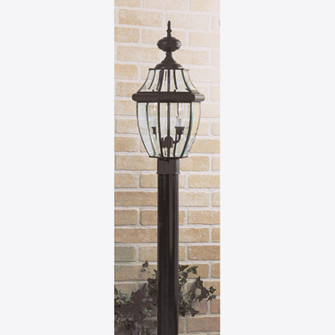 Newbury Two Light Outdoor Post Mount in Mystic Black (10|NY9042K)