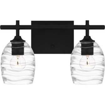 Lucy Two Light Bath in Matte Black (10|LCY8615MBK)
