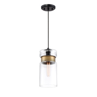 Gathering One Light Mini Pendant in Mystic Black (10|GTG1506K)