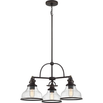 Grant Three Light Chandelier in Palladian Bronze (10|GRTS5103PN)