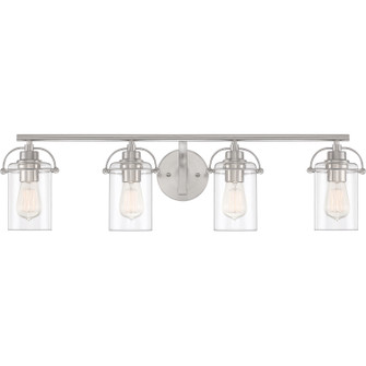 Emerson Four Light Bath Fixture in Brushed Nickel (10|EMR8604BN)