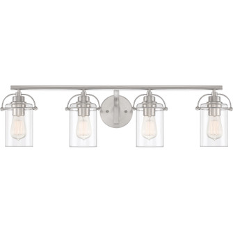 Emerson Four Light Bath Fixture in Brushed Nickel (10|EMR8604BN)