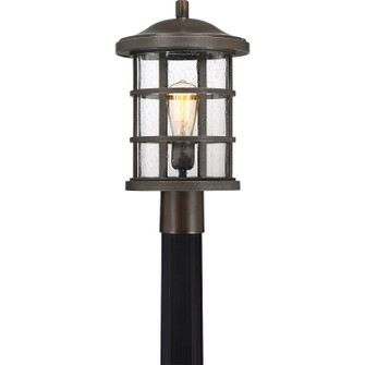 Crusade One Light Outdoor Post Mount in Palladian Bronze (10|CSE9010PN)