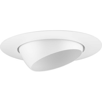 6'' Eyeball Trim For 6'' Housing Eyeball Recessed Trim in Satin White (54|P800020028)