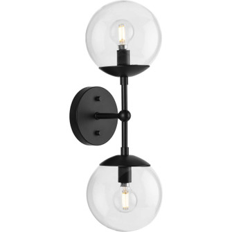 Atwell Two Light Wall Sconce in Matte Black (54|P71011431M)