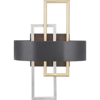 Adagio Two Light Wall Sconce in Black (54|P710057031)