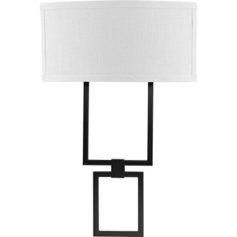 LED Shaded Sconce LED Wall Sconce in Matte Black (54|P71005403130)
