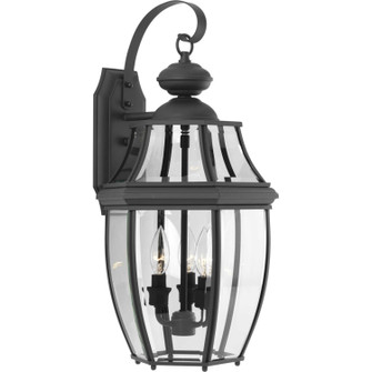 New Haven Three Light Wall Lantern in Black (54|P661231)