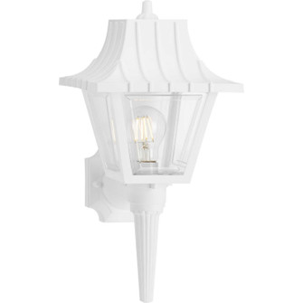 Mansard One Light Wall Lantern in White (54|P581530)