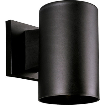 Cylinder One Light Outdoor Wall Lantern in Black (54|P571231)