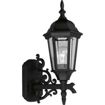 Welbourne One Light Wall Lantern in Textured Black (54|P568131)