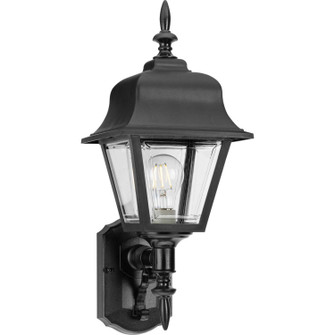 Non-Metallic Incandescent One Light Wall Lantern in Black (54|P565631)