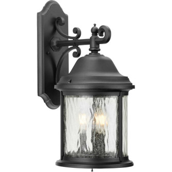 Ashmore Three Light Large Wall Lantern in Textured Black (54|P565131)