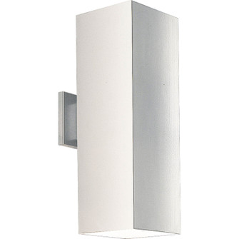 Square Two Light Wall Lantern in White (54|P564430)