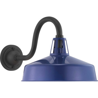 Cedar Springs One Light Wall Lantern in Navy (54|P560091091)