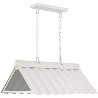 Point Dume-Edgecliff Three Light Outdoor Pendant in Shelter White (54|P550119192)