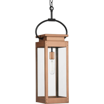 Union Square One Light Outdoor Hanging Wall Lantern in Antique Copper (Painted) (54|P550018169)