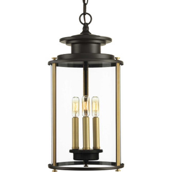Squire Three Light Hanging Lantern in Antique Bronze (54|P550012020)