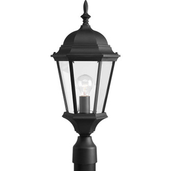 Welbourne One Light Post Lantern in Textured Black (54|P548231)