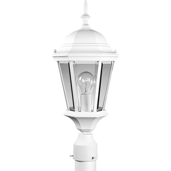 Welbourne One Light Post Lantern in Textured White (54|P548230)