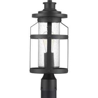 Haslett One Light Post Lantern in Black (54|P540031031)
