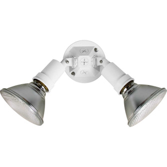 Par Lampholder Two Light Adjustable Swivel Flood Light in White (54|P521230)