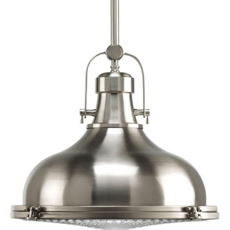 Fresnel Pendant One Light Pendant in Brushed Nickel (54|P519709)