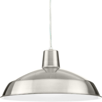Metal Shade Pendant LED LED Pendant in Brushed Nickel (54|P50940930K9)